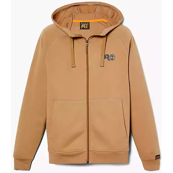 Timberland Pro Men's Hood Sport Zip Front Sweatshirt -Wheat- TB0A64RND02