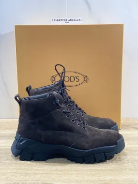 Tod’s Stivaletto uomo mid mountain boot testa moro luxury tod’s men sh