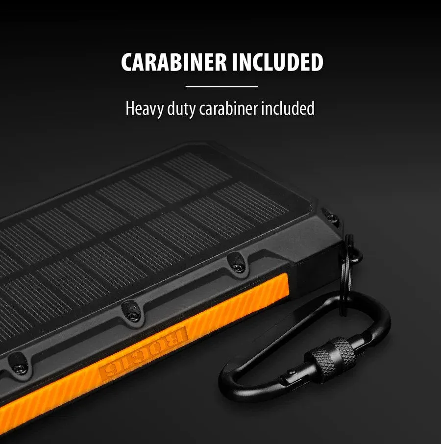 ToughTested 16,000 mAh Solar Charger & Wireless Portable Power Bank