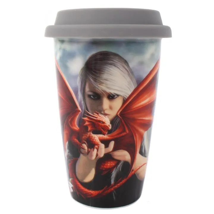 Travel mug - Dragon Kin Anne stokes