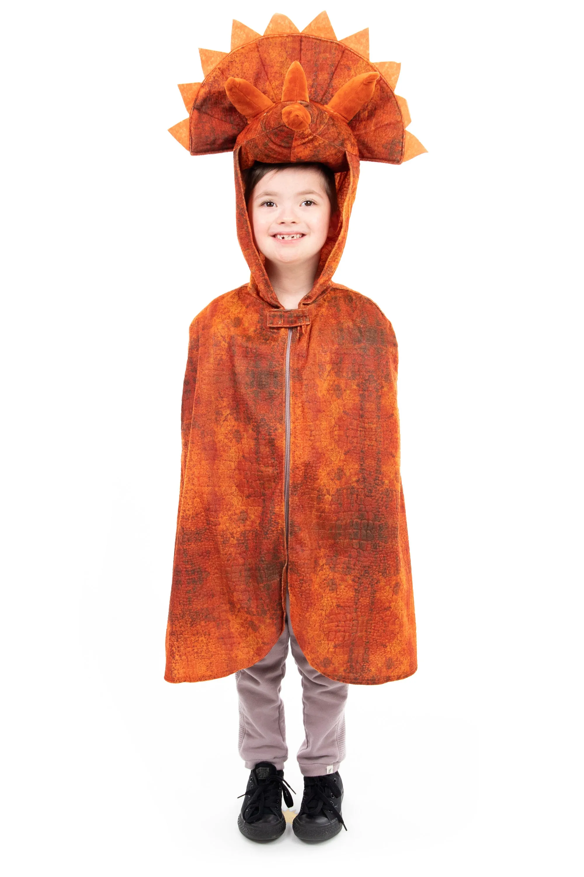 Triceratops Hooded Animal Cloak