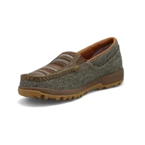 Twisted X Women's Slip-on Driving Moc - Dust/Multi