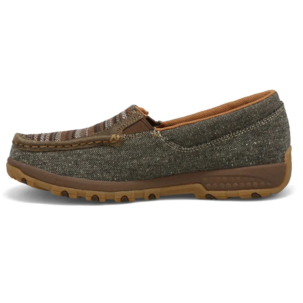 Twisted X Women's Slip-on Driving Moc - Dust/Multi