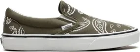 Vans Classic Slip-On Peace Paisley sneakers Green