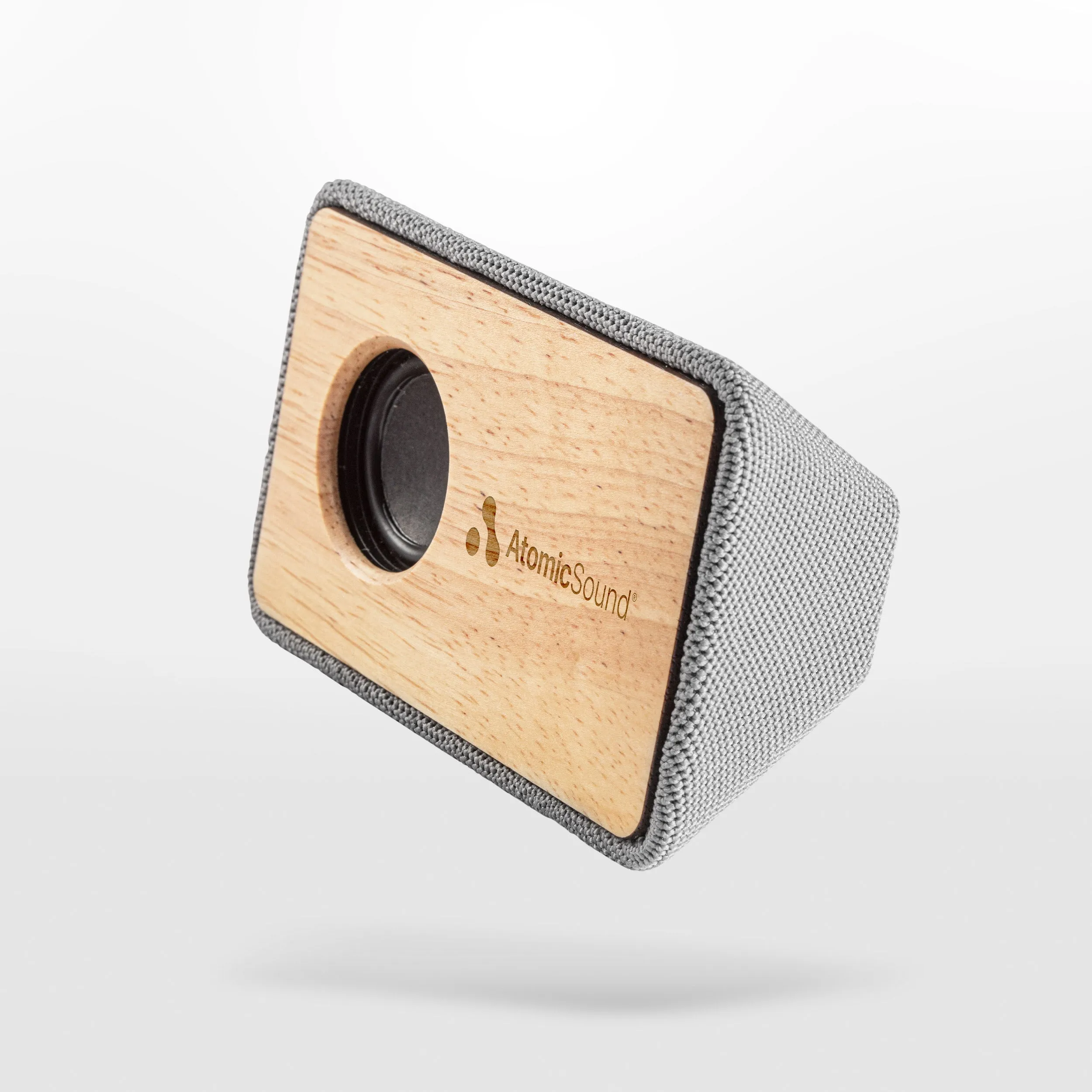 Wood and Fabric Bluetooth Speaker