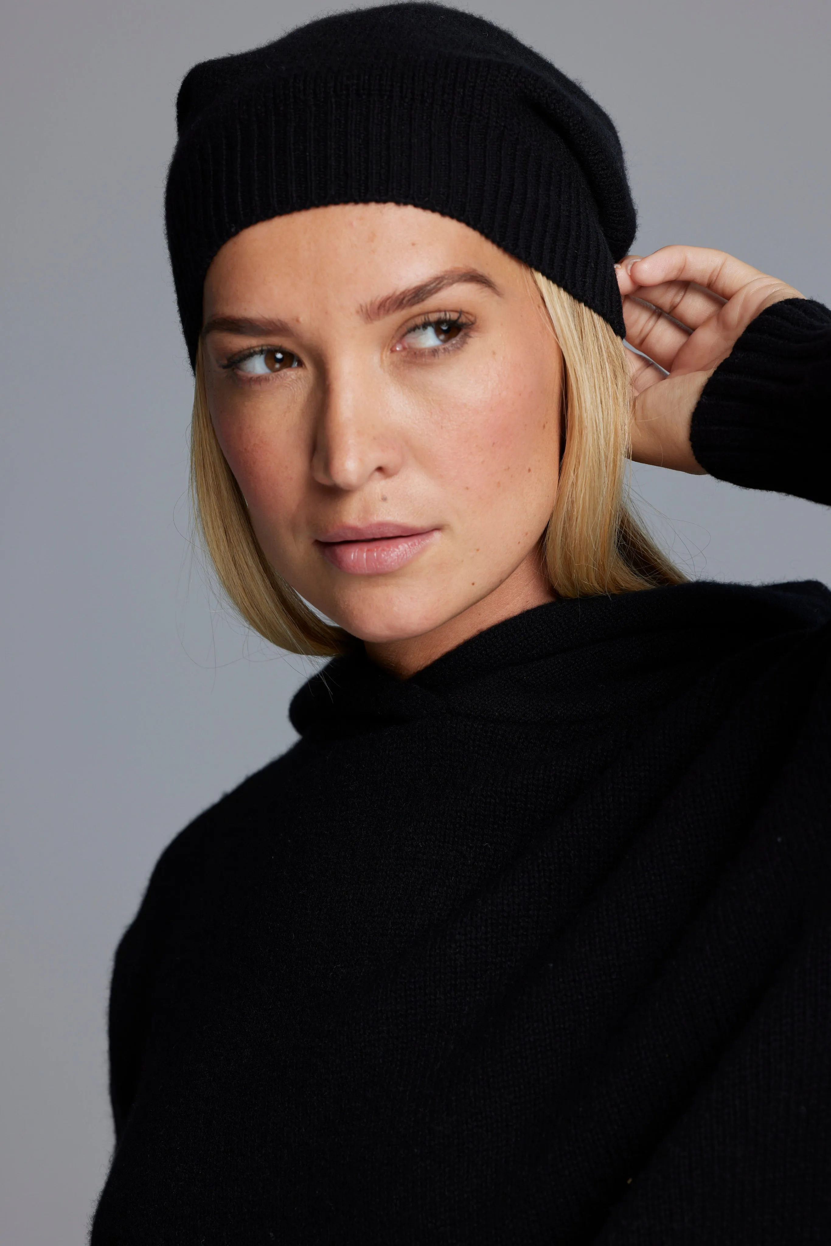 Wool Cashmere Beanie